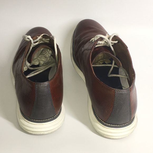 Cole Haan Brown Charcoal Gray Back Stripe … main image 12